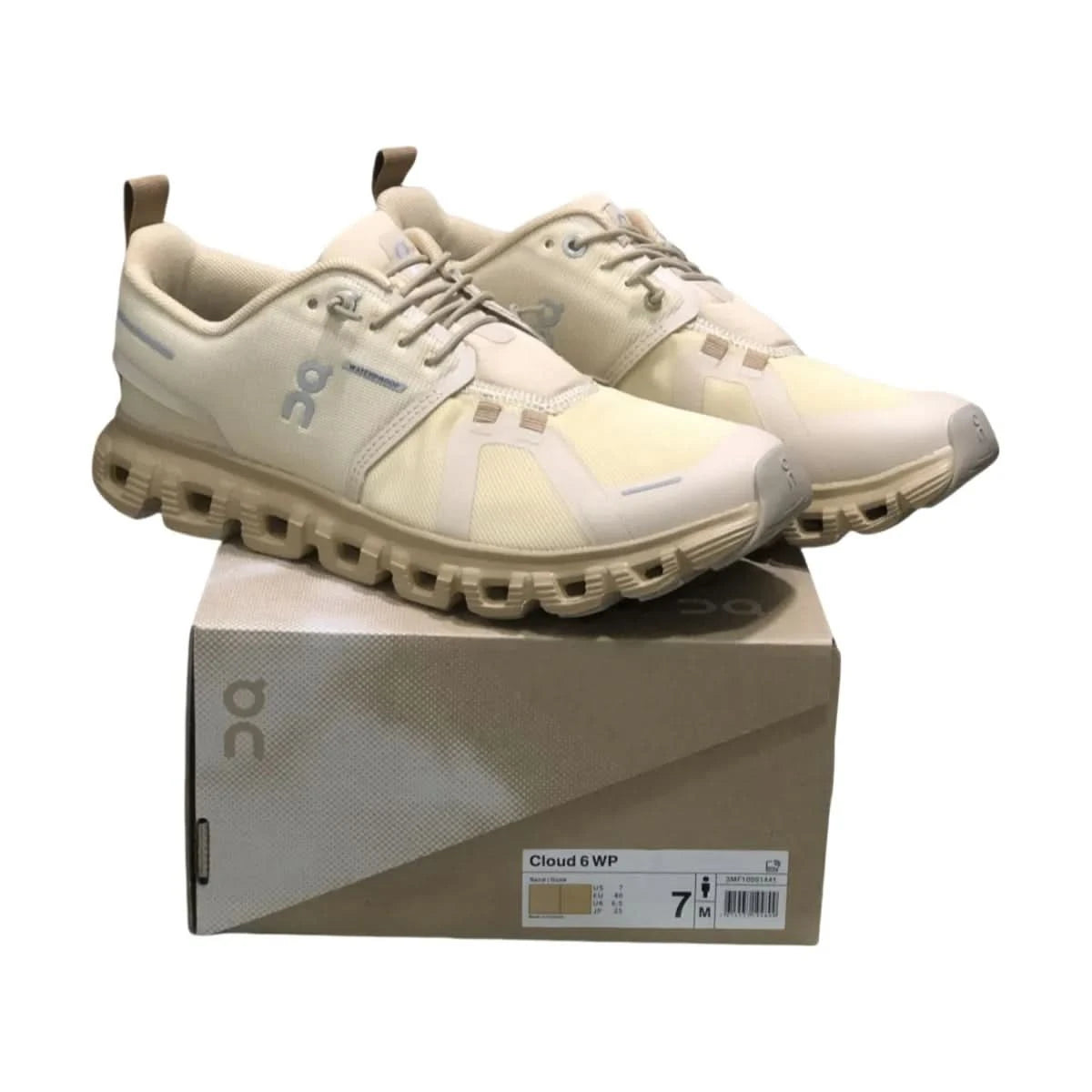 On Cloud 6 Men's Ivory/Cobble