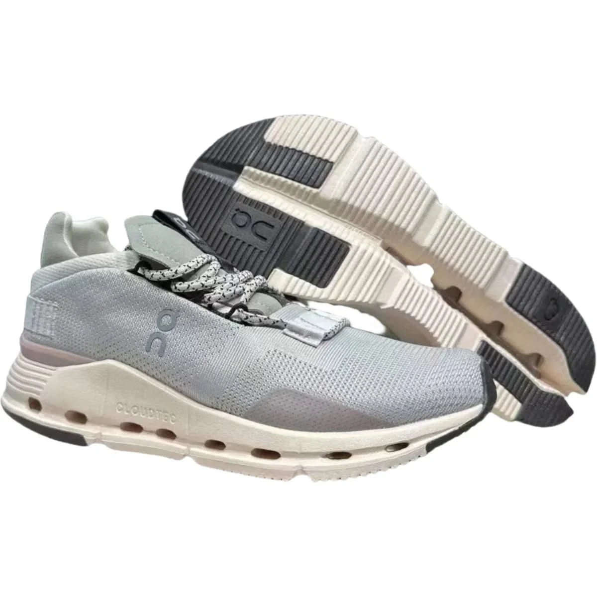 On Cloudnova Women's White/Gray