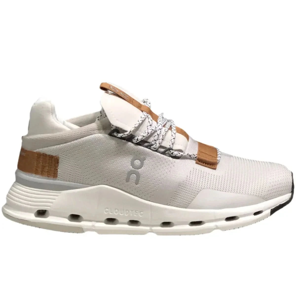 On Cloudnova Women's Pearly/White