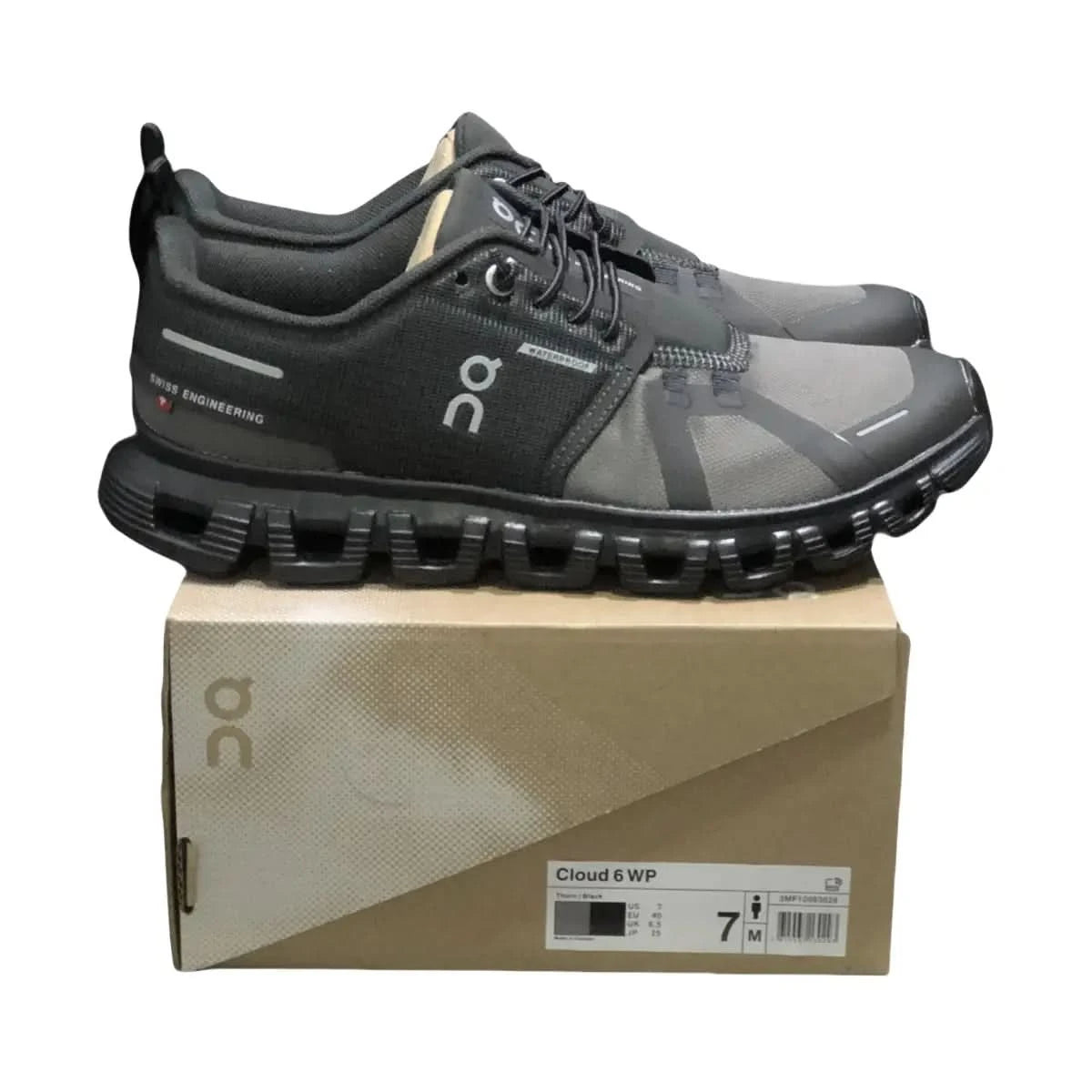 On Cloud 6 Men's Thorn/Black