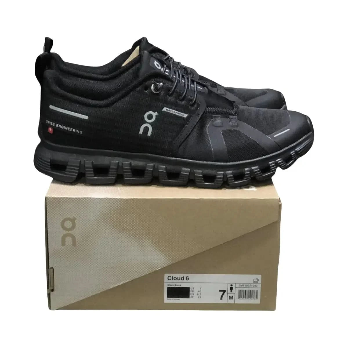 On Cloud 6 Men's All Black