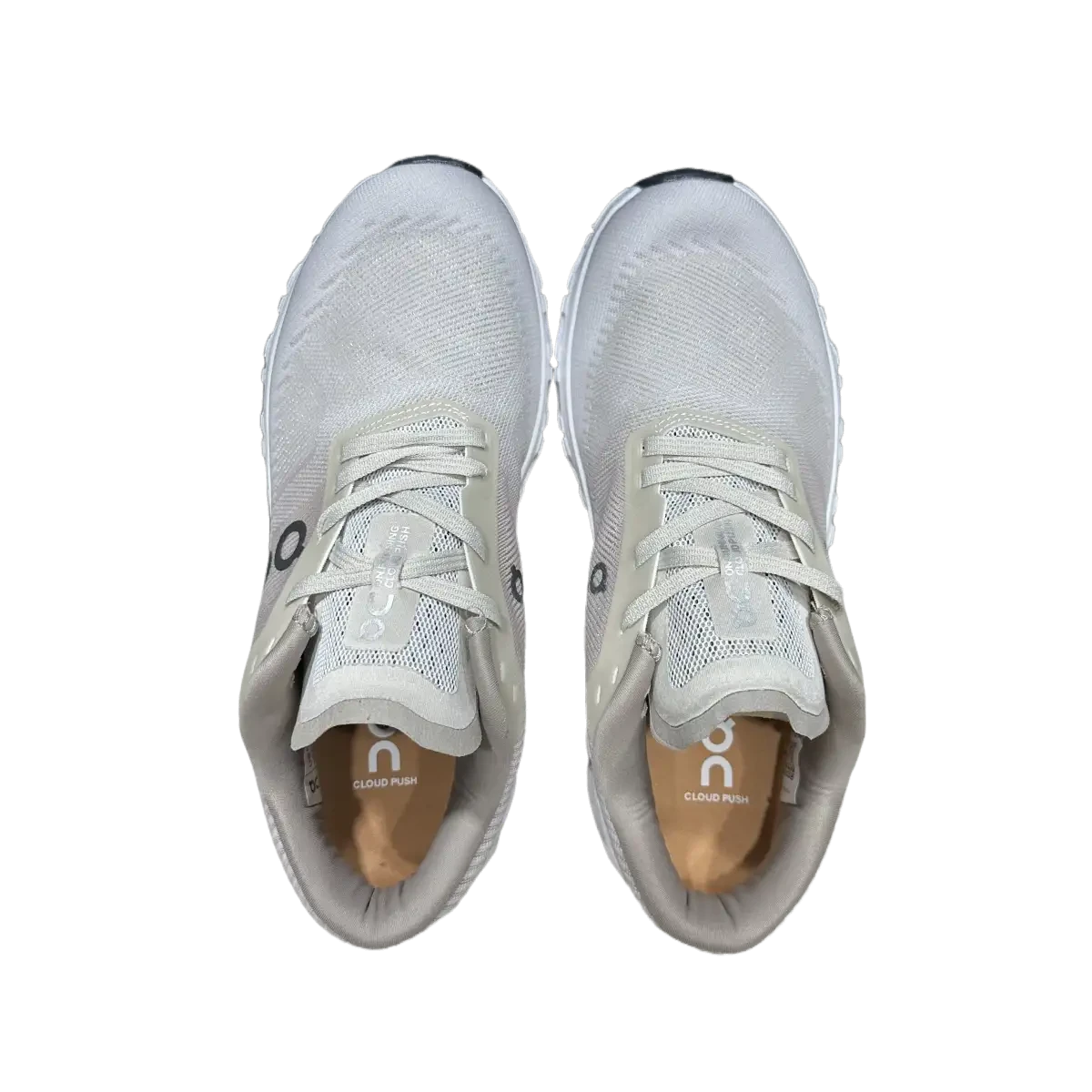 On Cloud 6 Push Women's Pearl White / Sandstone
