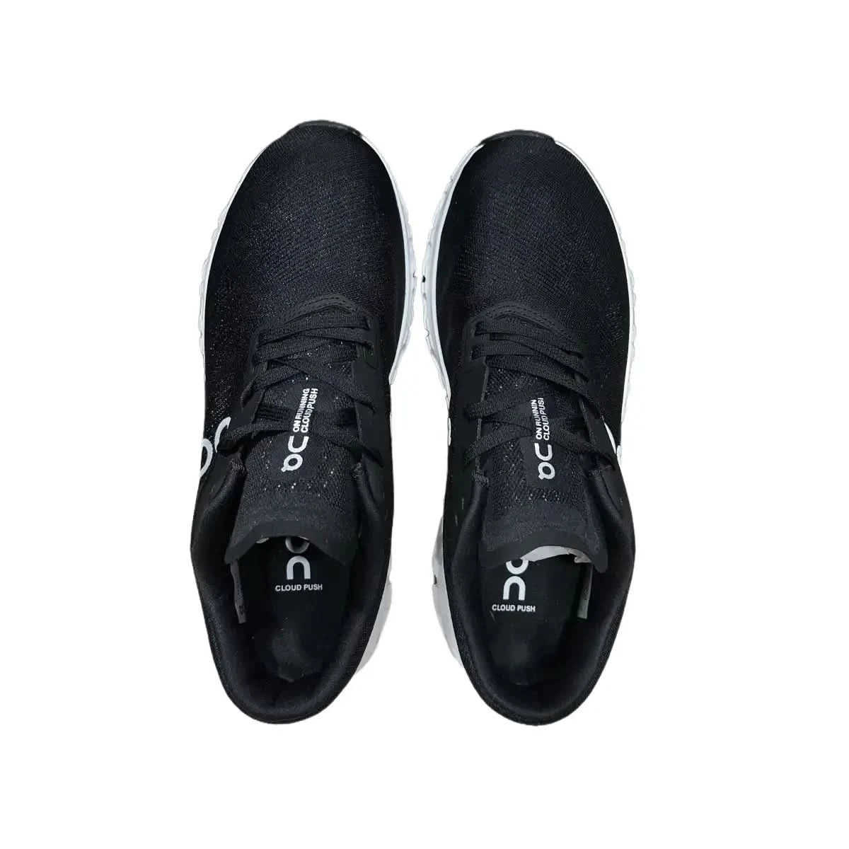 On Cloud 6 Push men's black and white