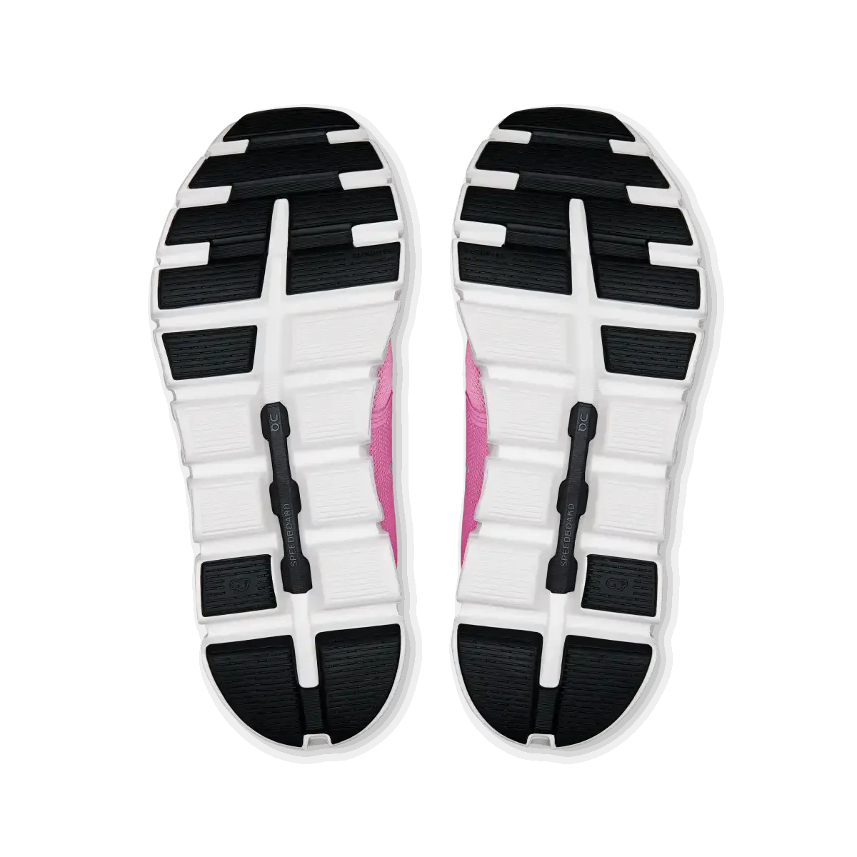 On Cloud 6 Women's Hot Pink/White