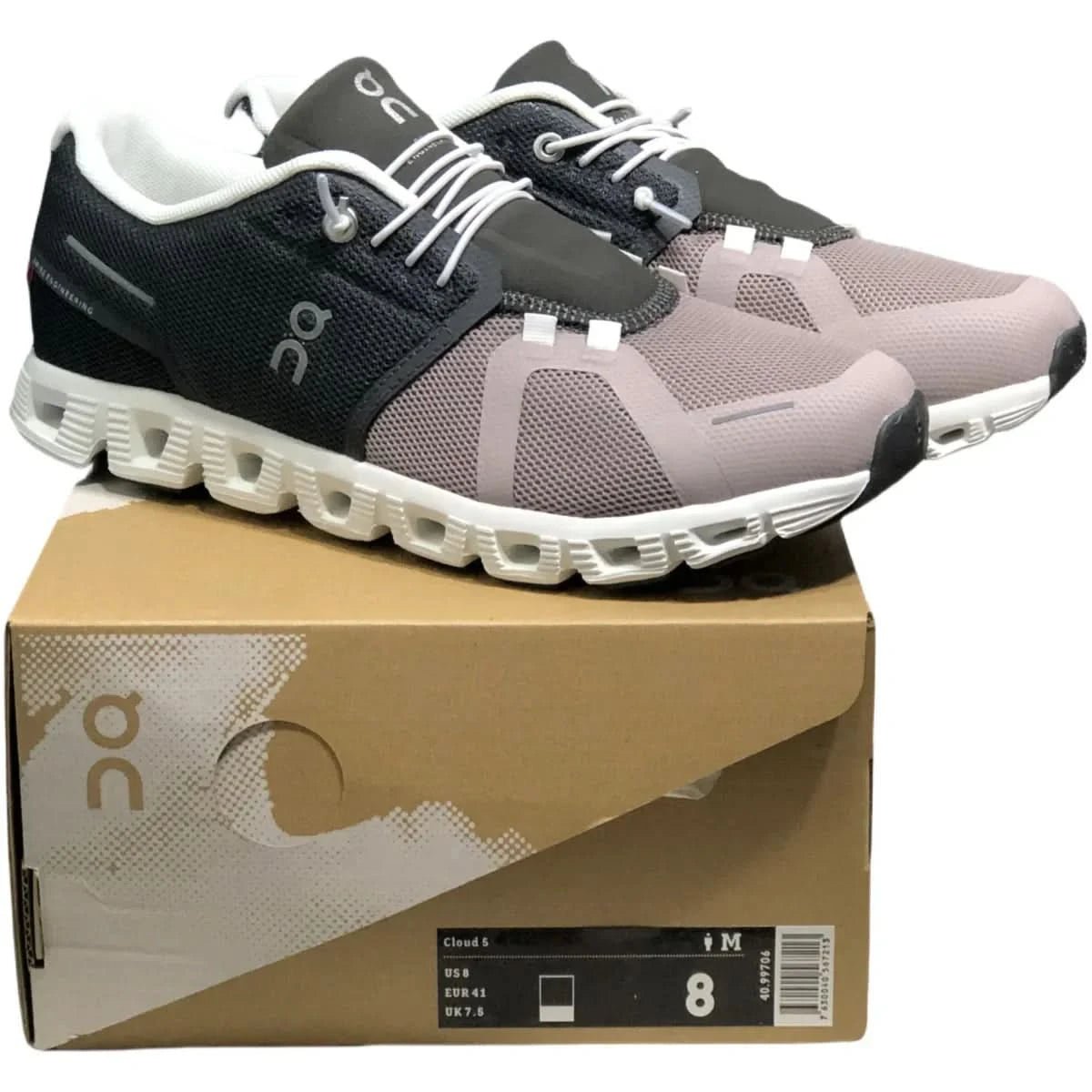 On Cloud 5 Men's Black powder - Onsrunners