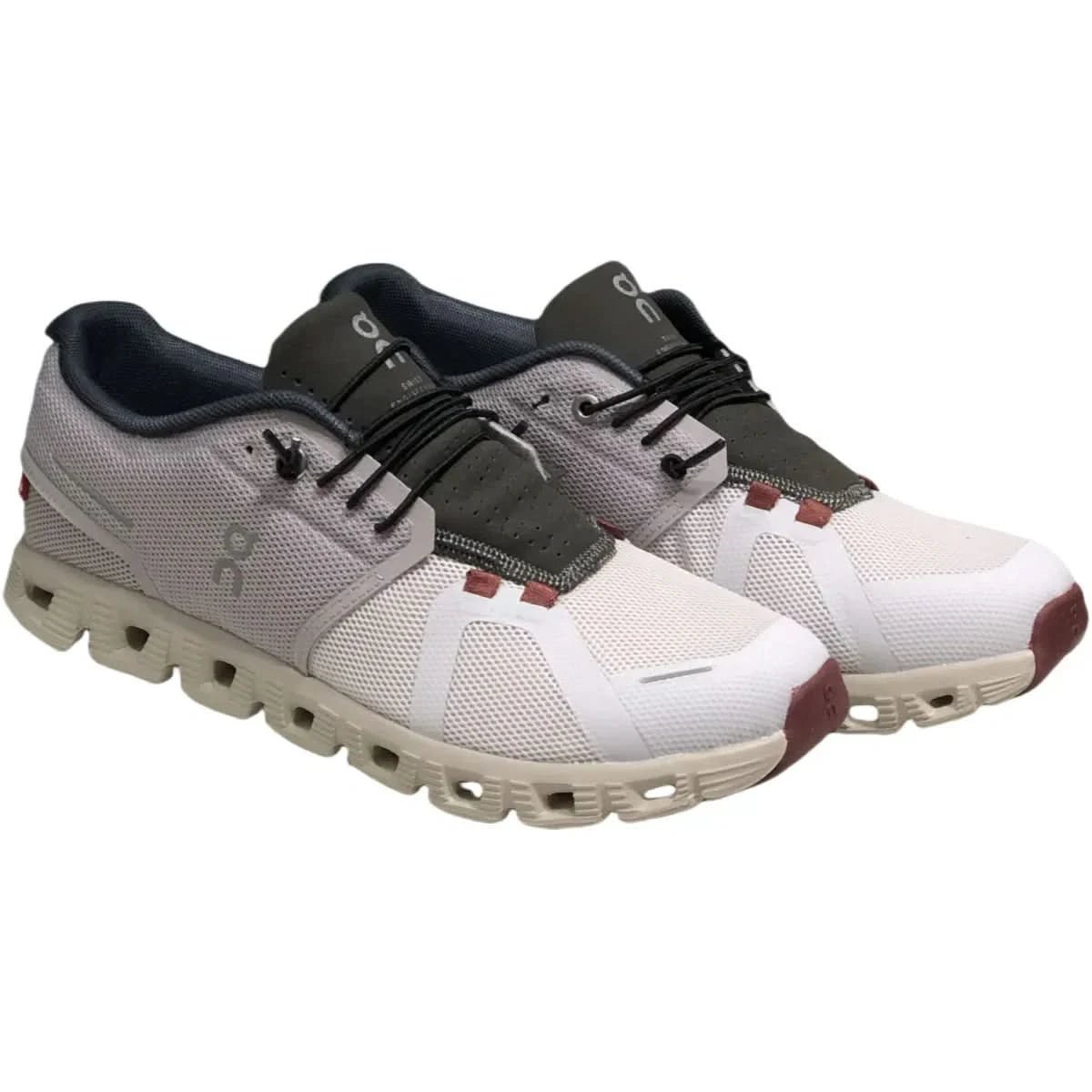 On Cloud 5 Men's Pearl White Fog White - Onsrunners