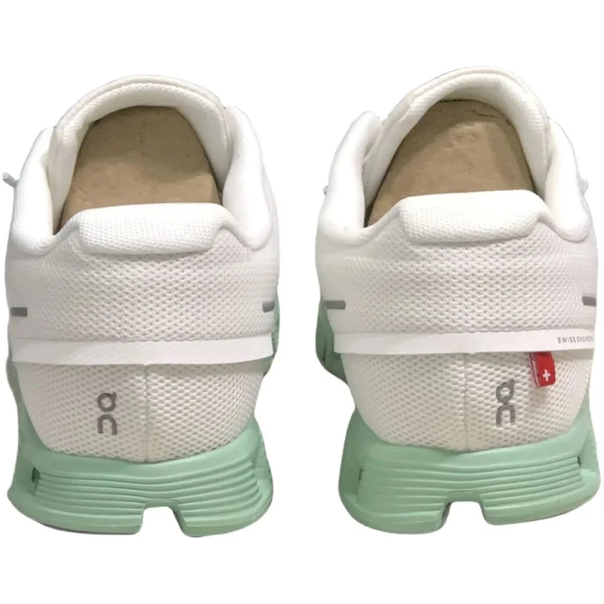 On Cloud 5 Men's Undyed White Stream Green - Onsrunners