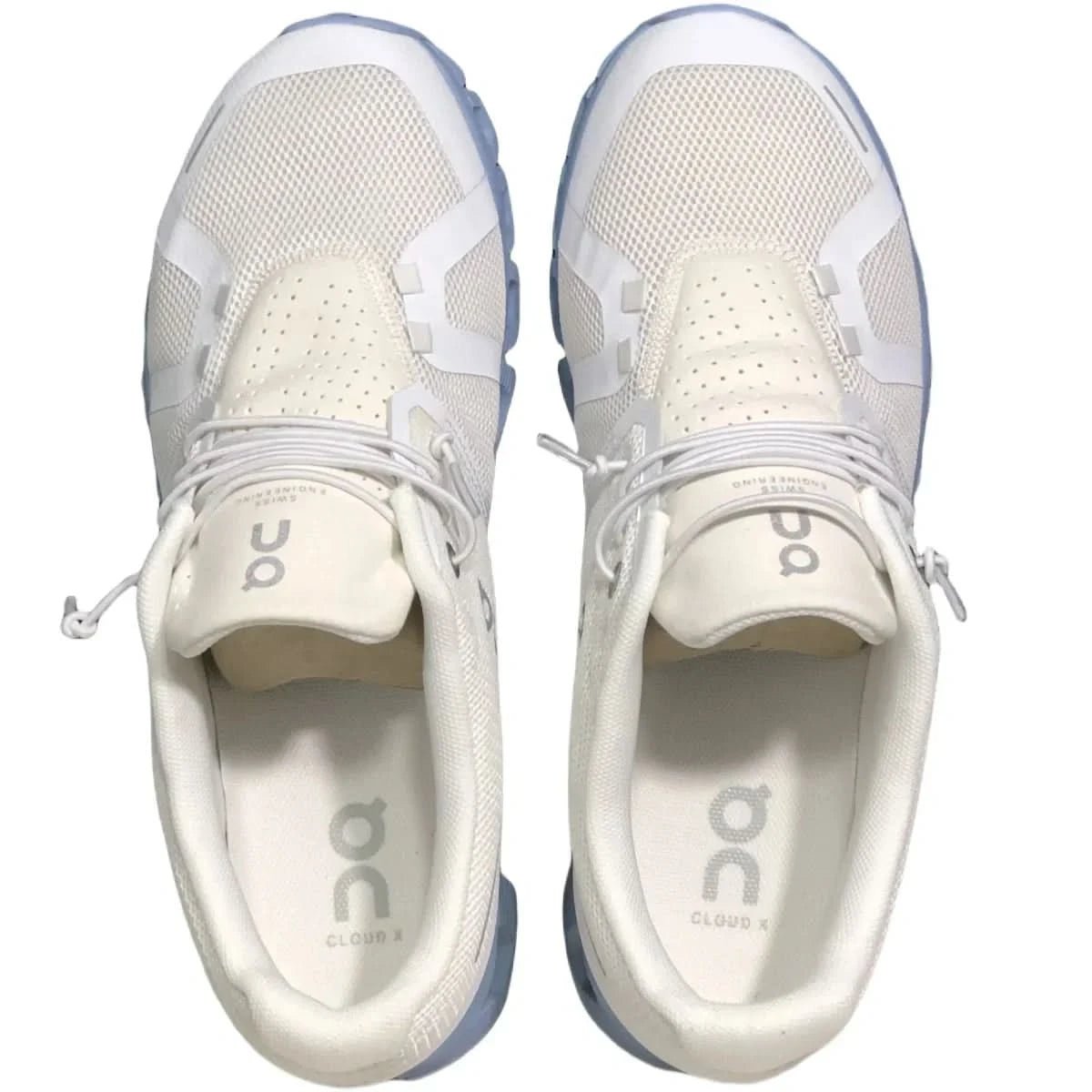 On Cloud 5 Men's White light/grey blue - Onsrunners