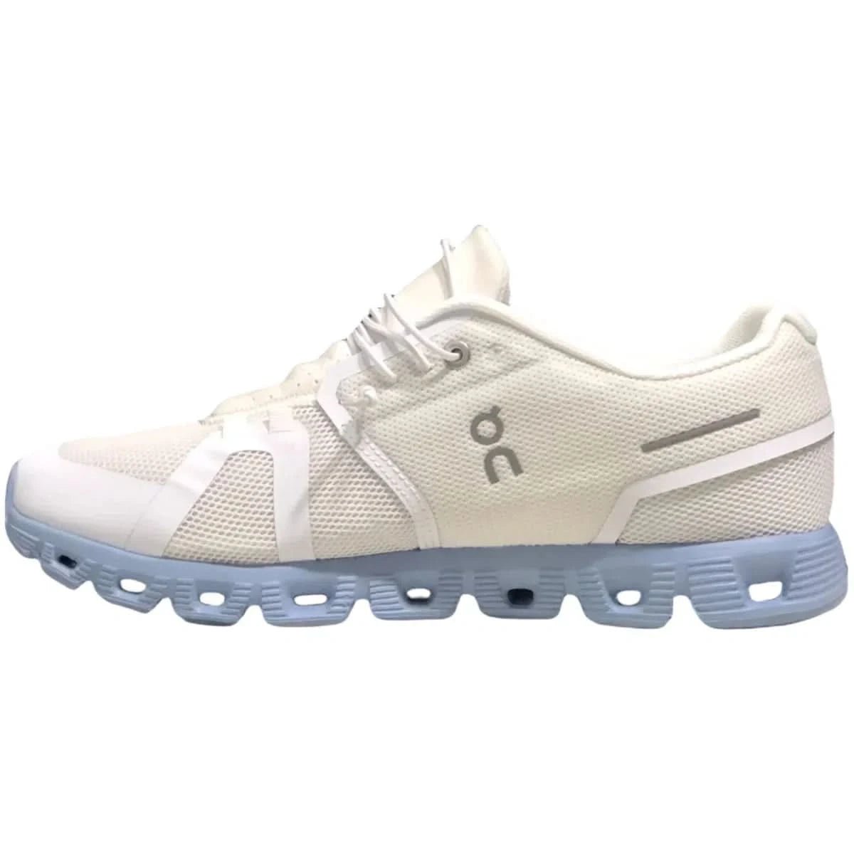 On Cloud 5 Men's White light/grey blue - Onsrunners