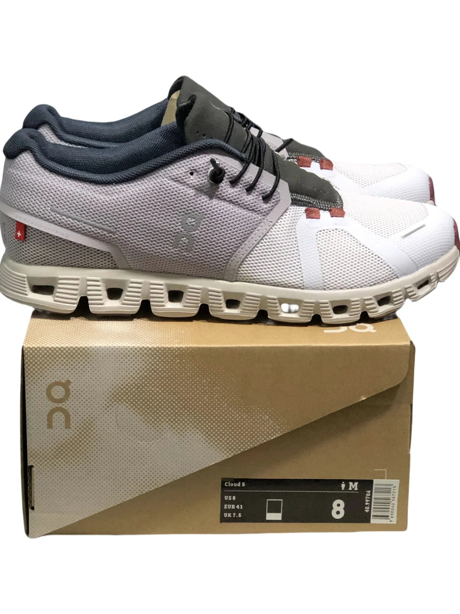 On Cloud 5 Women's Pearl White Fog White - Onsrunners
