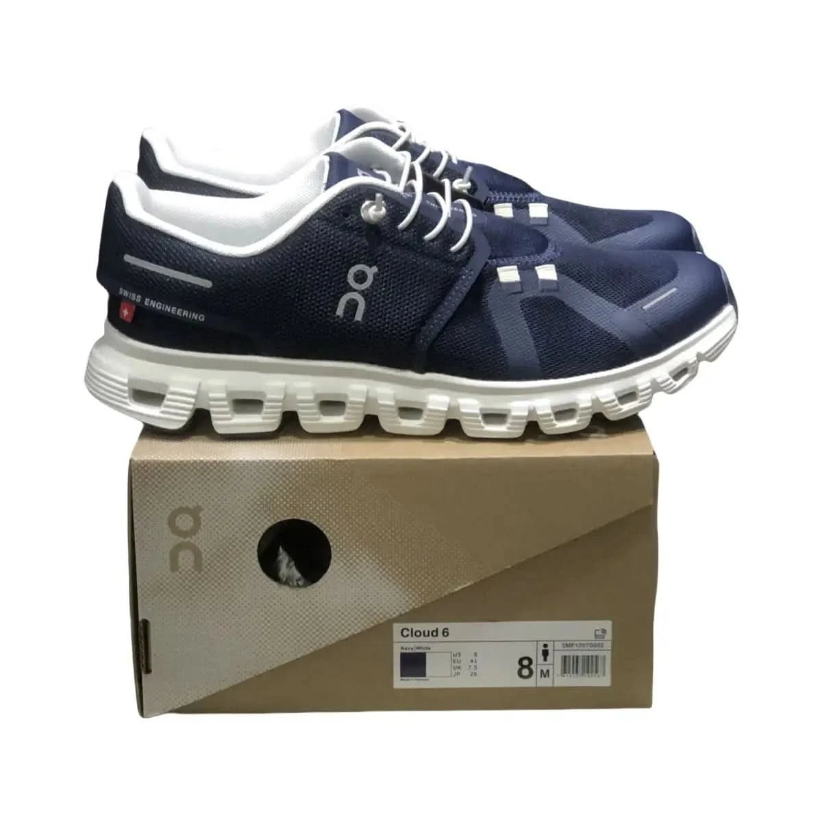 On Cloud 6 Women's Navy/White - Onsrunners