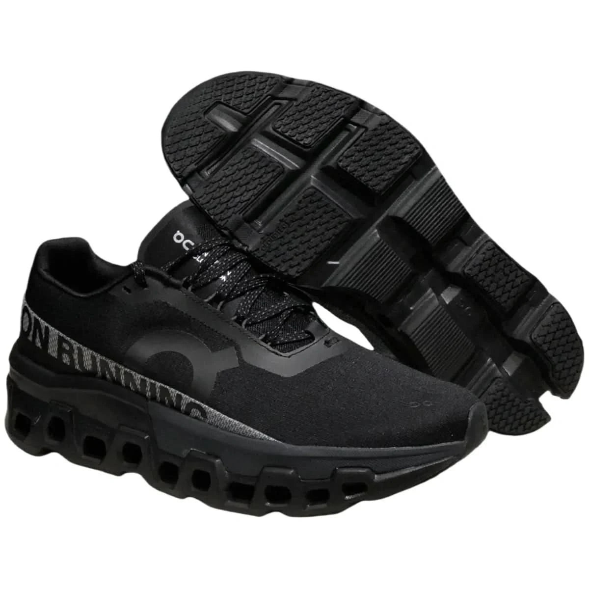 On Cloudmonster 2 Men's Black/Silver - Onsrunners