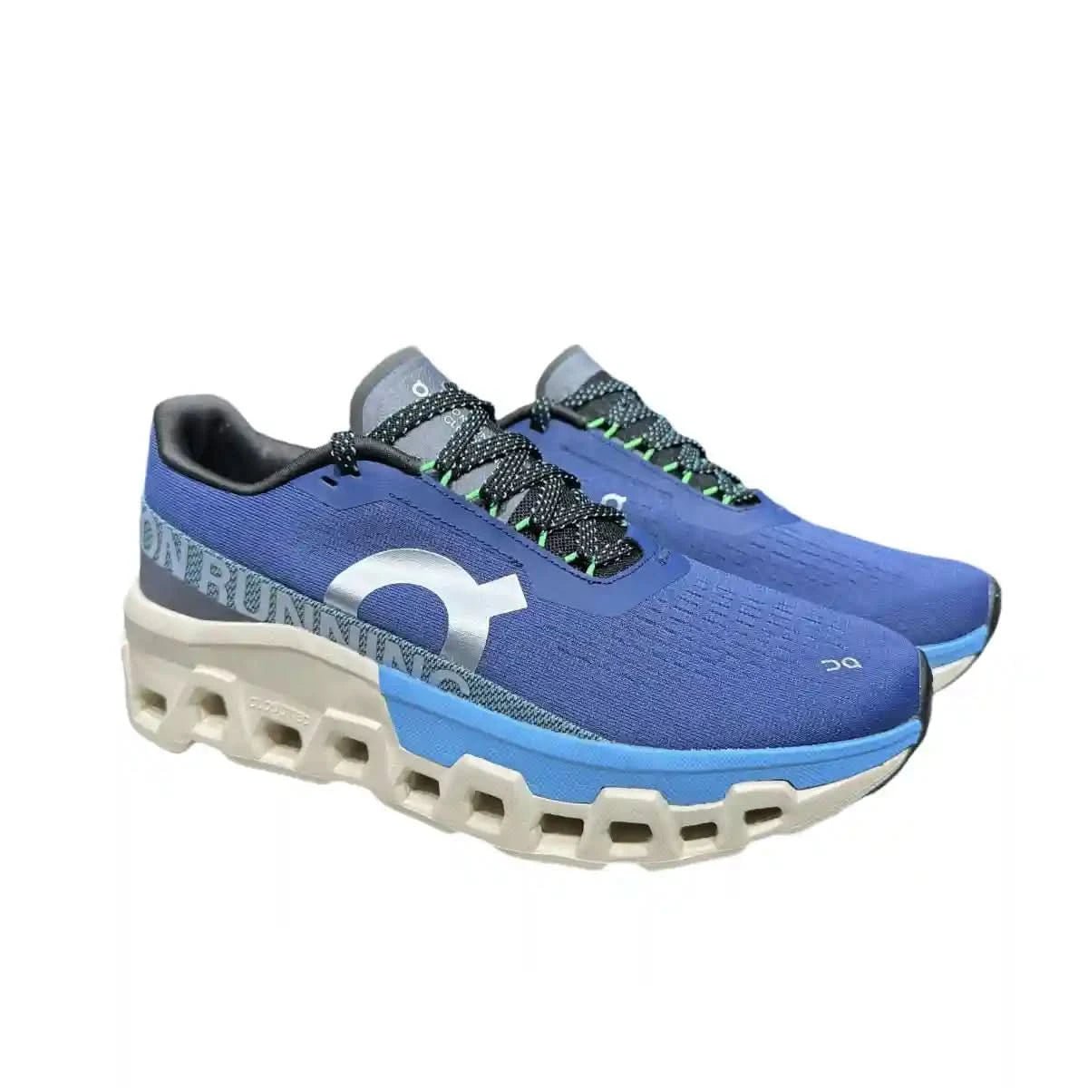 On Cloudmonster 2 Men's Storm Gray/Sky Blue - Onsrunners