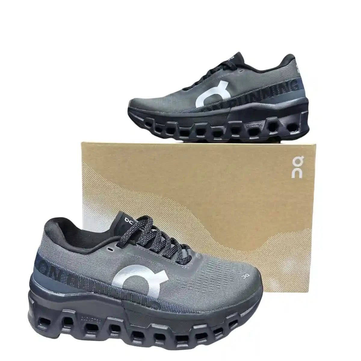 On Cloudmonster 2 Women's Almond/Iron Black - Onsrunners