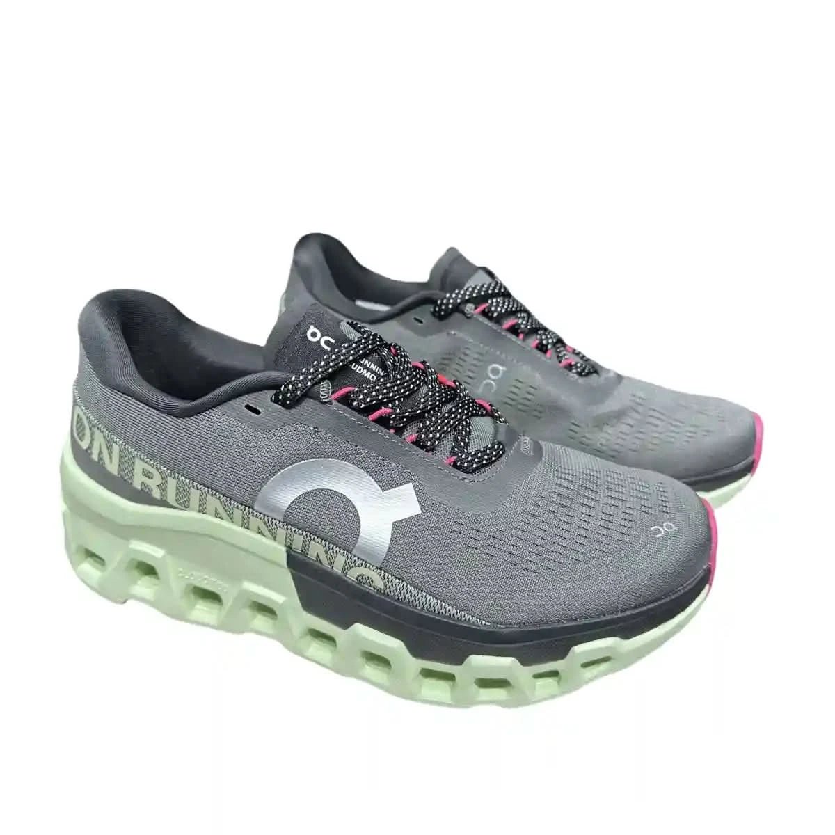 On Cloudmonster 2 Women's Almond/Lima Bean Green - Onsrunners