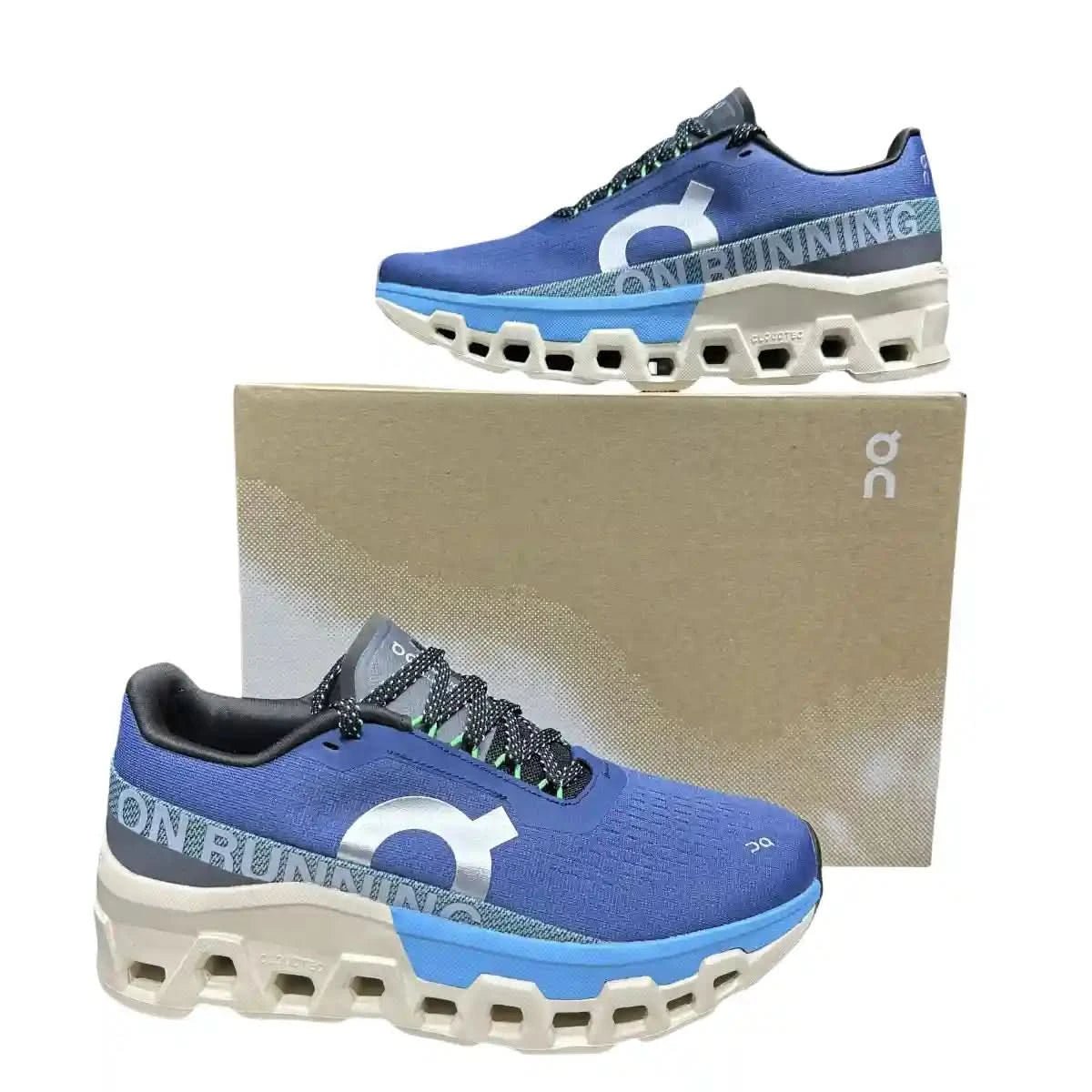 On Cloudmonster 2 Women's Storm Gray/Sky Blue - Onsrunners