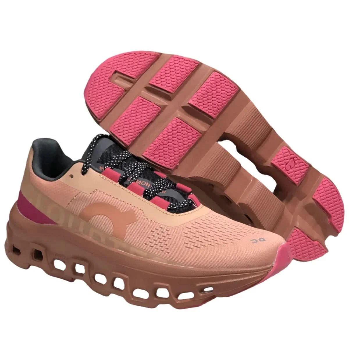 On Cloudmonster Men's Rose/Pink - Onsrunners