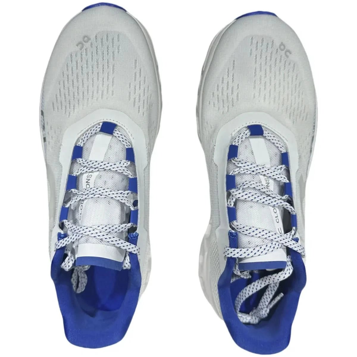 On Cloudmonster Men's White/Blue - Onsrunners