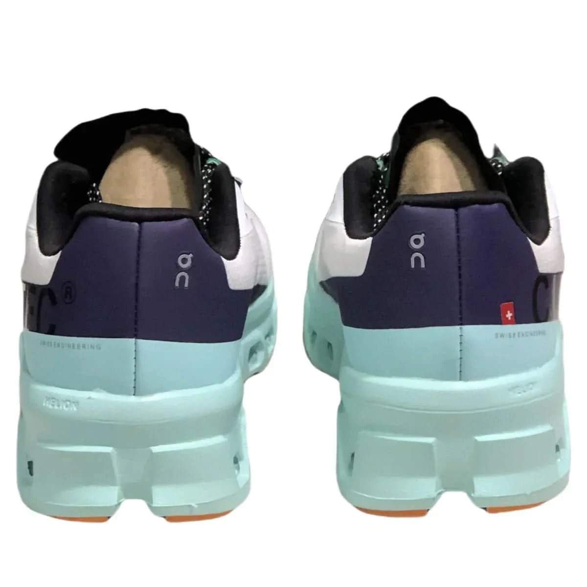 On Cloudmonster Men's White/Green - Onsrunners