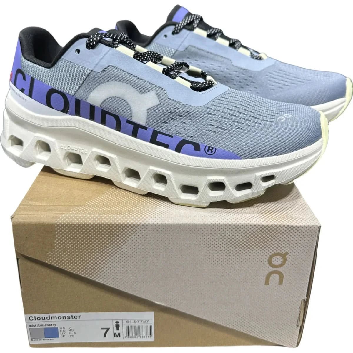 On Cloudmonster Women's Blueberry/Purple - Onsrunners