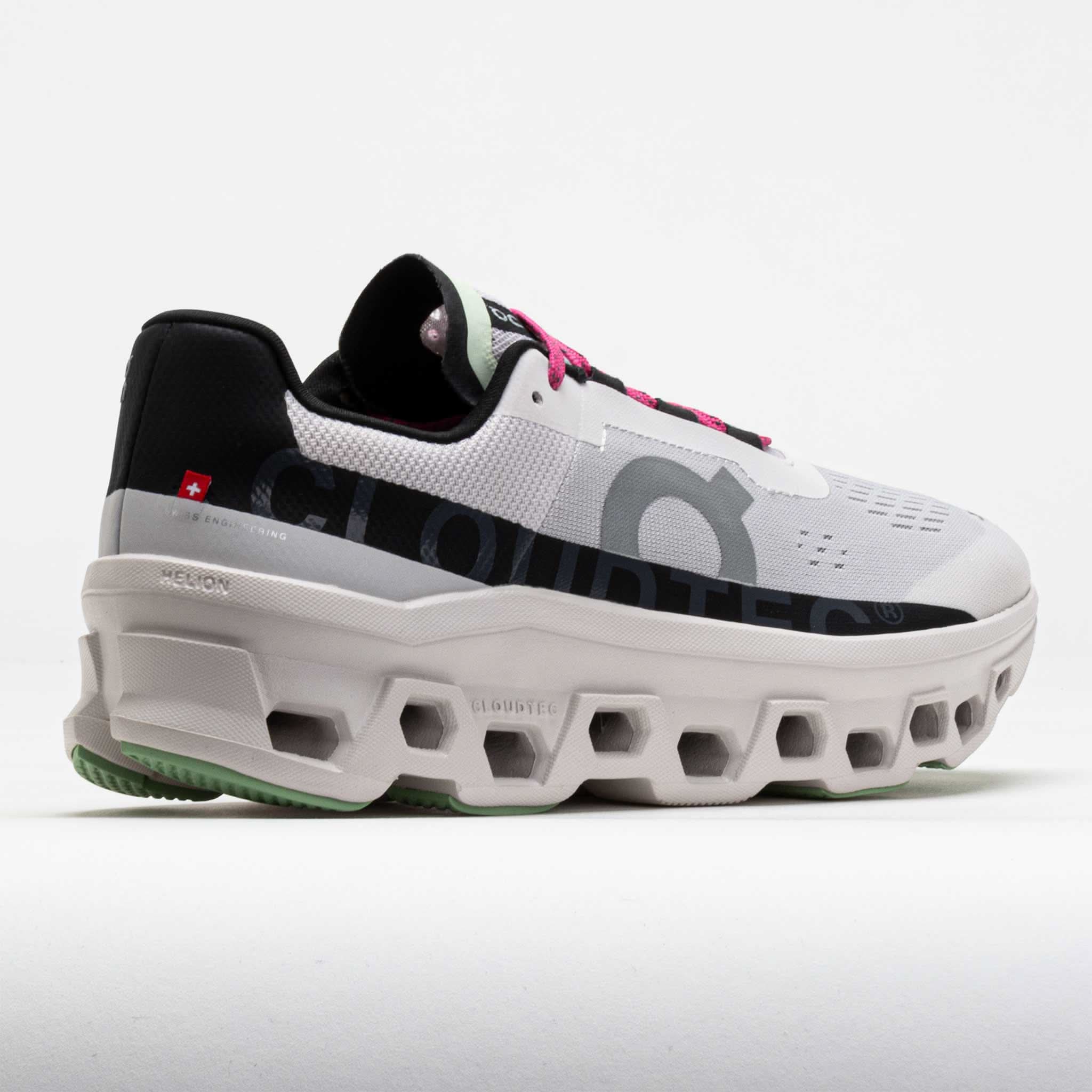 On Cloudmonster Women's Frost/Black - Onsrunners