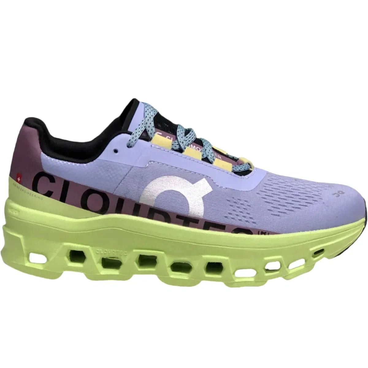 On Cloudmonster Women's Green/Blue - Onsrunners