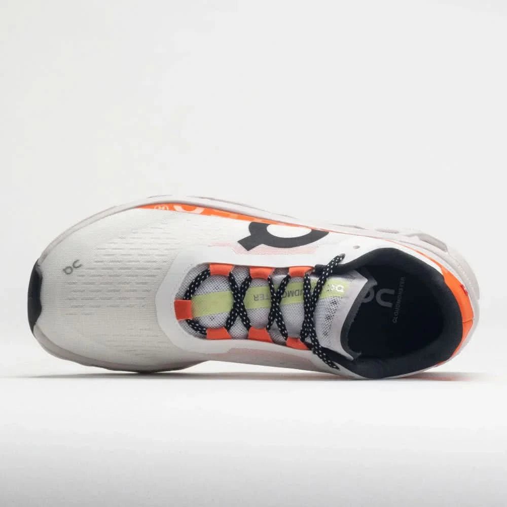 On Cloudmonster Women's Undyed White/Flame - Onsrunners