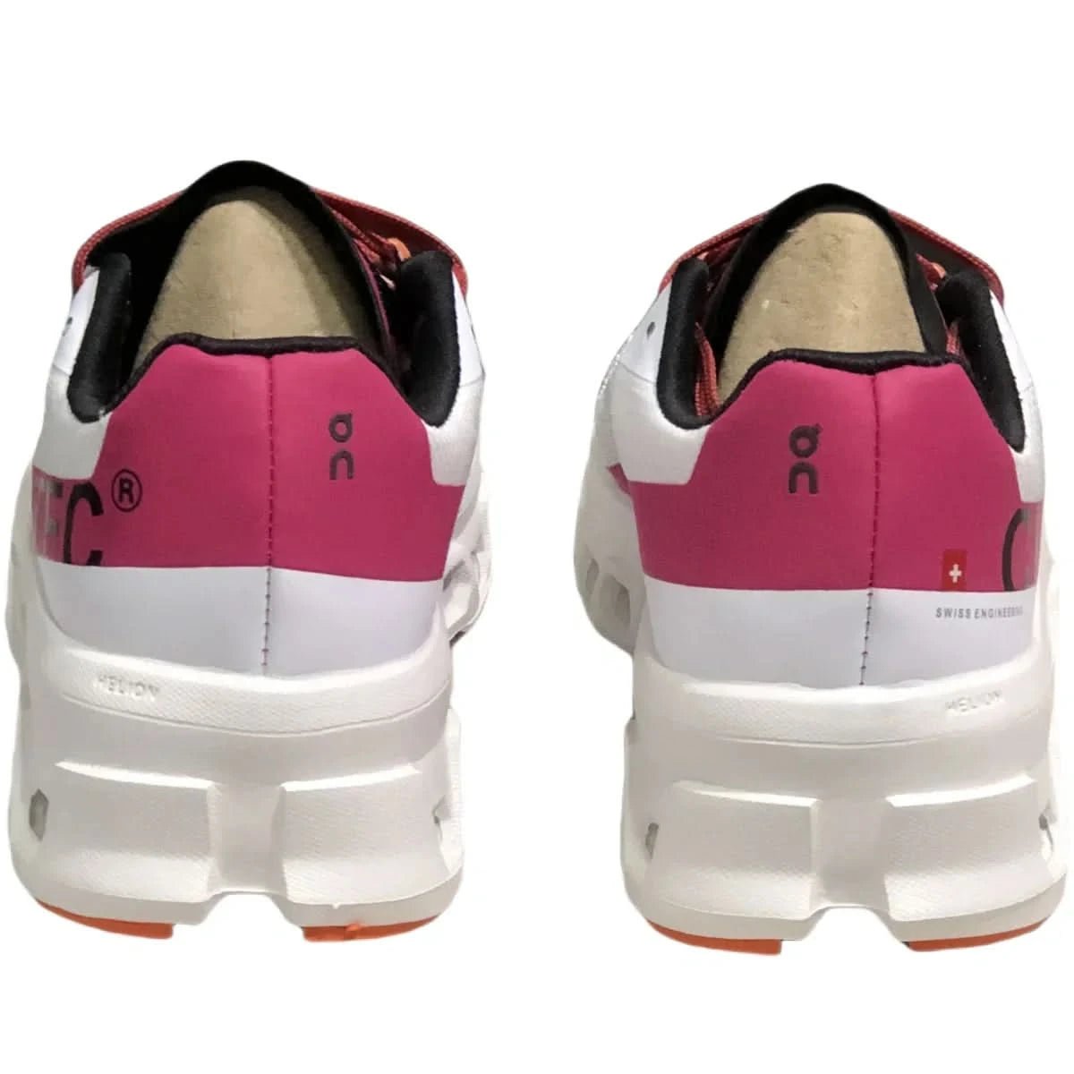 On Cloudmonster Women's White/Pink - Onsrunners