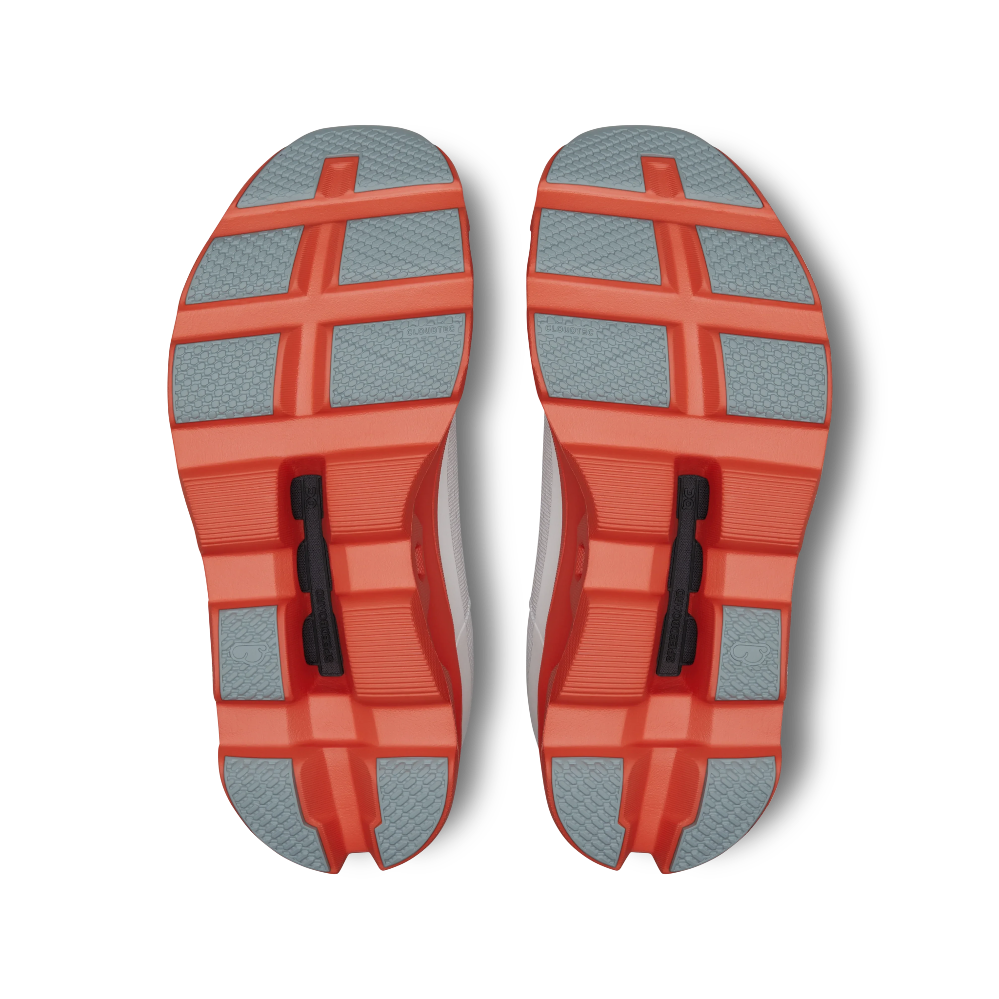 On Cloudmonster Women's White/Red - Onsrunners