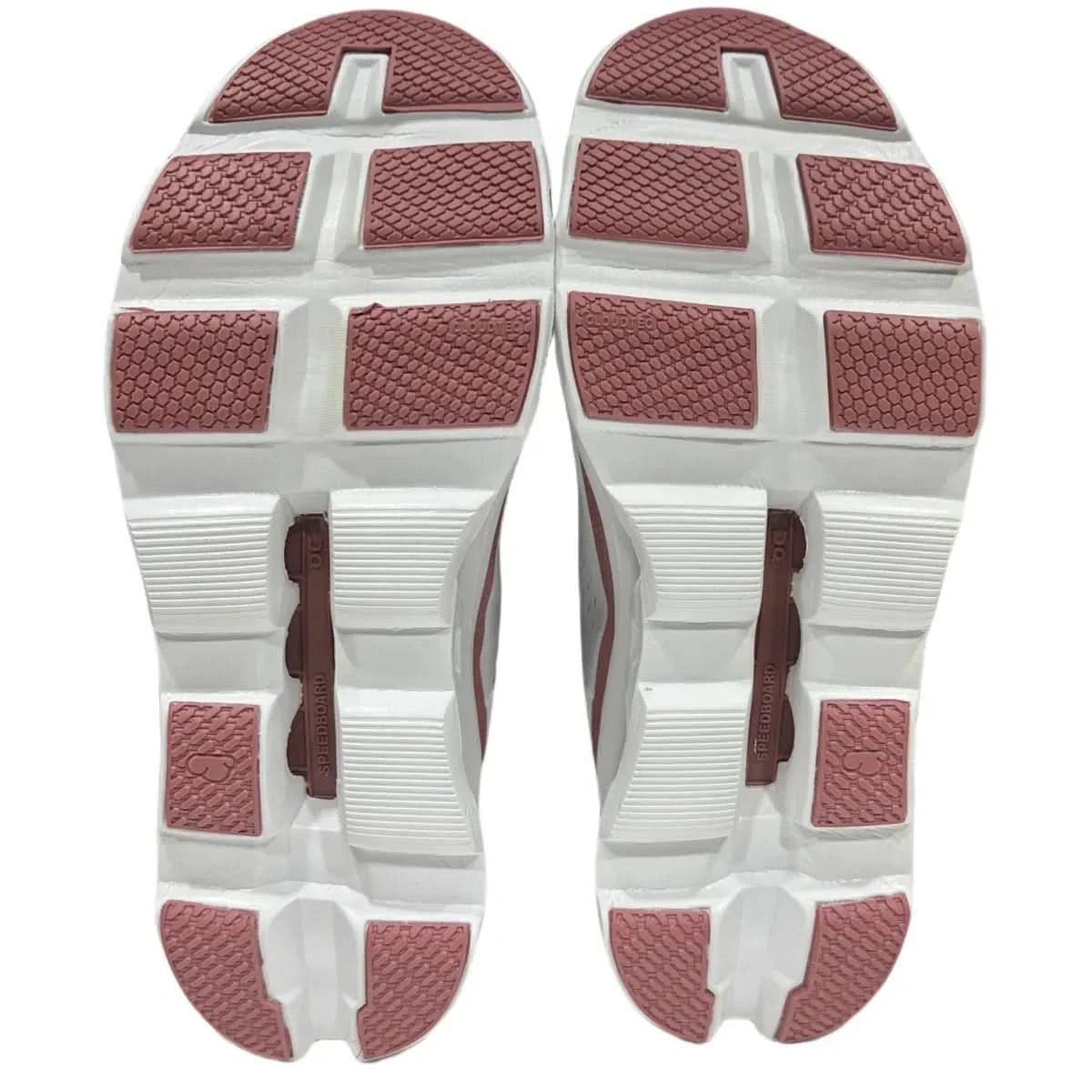 On Cloudmonster Women's White/Red - Onsrunners