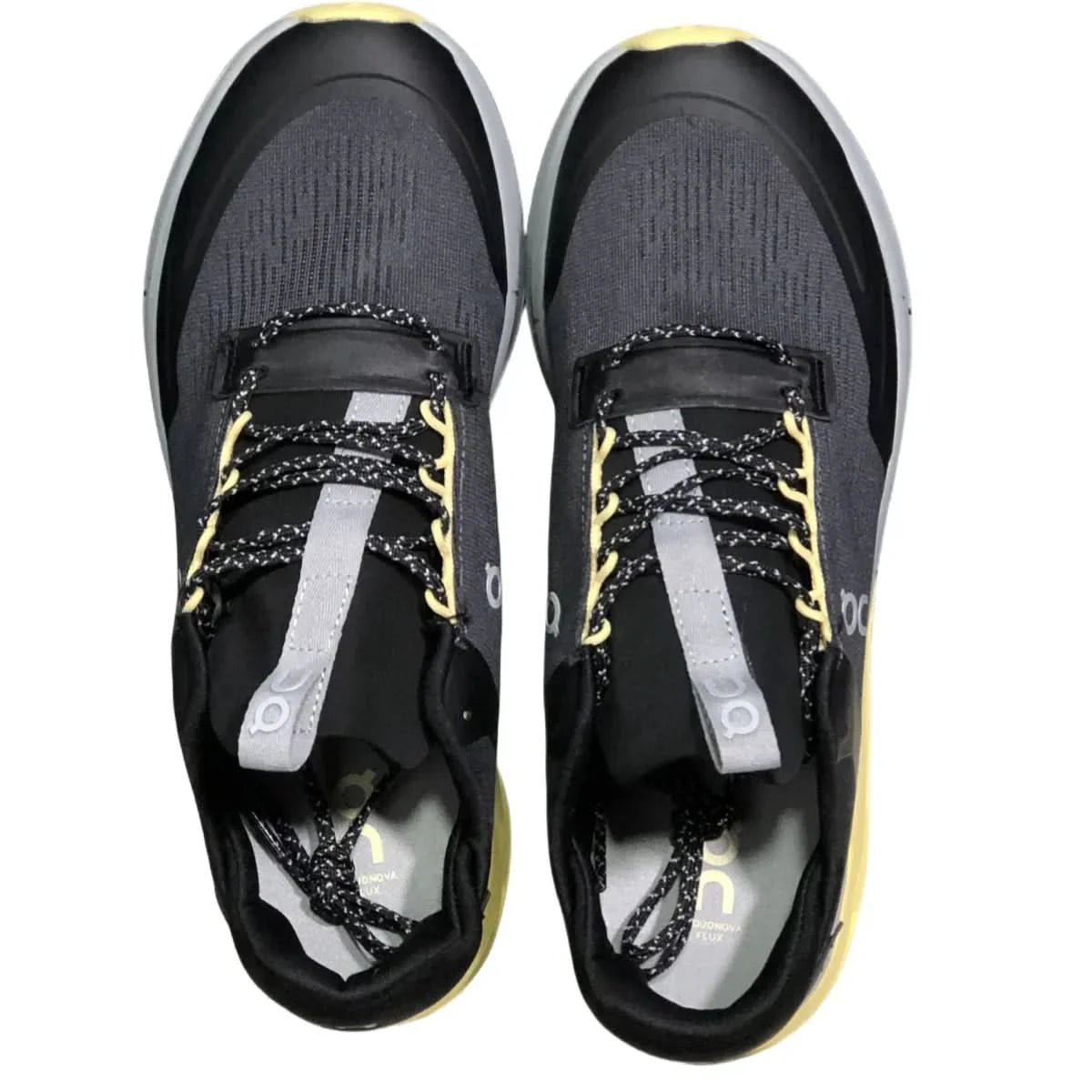 On Cloudnova Flux Women's Black/Yellow - Onsrunners