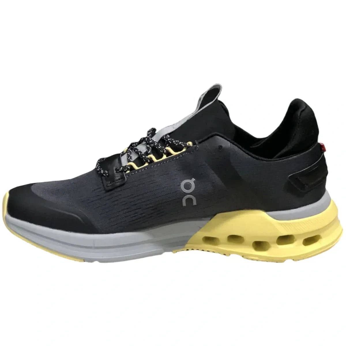 On Cloudnova Flux Women's Black/Yellow - Onsrunners