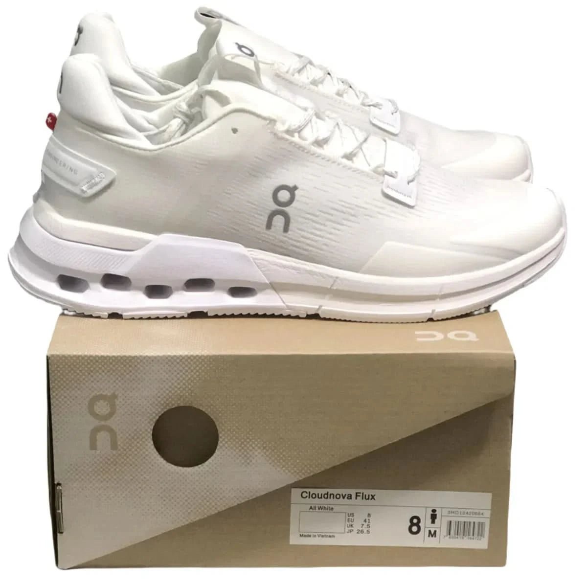On Cloudnova Flux Women's White - Onsrunners
