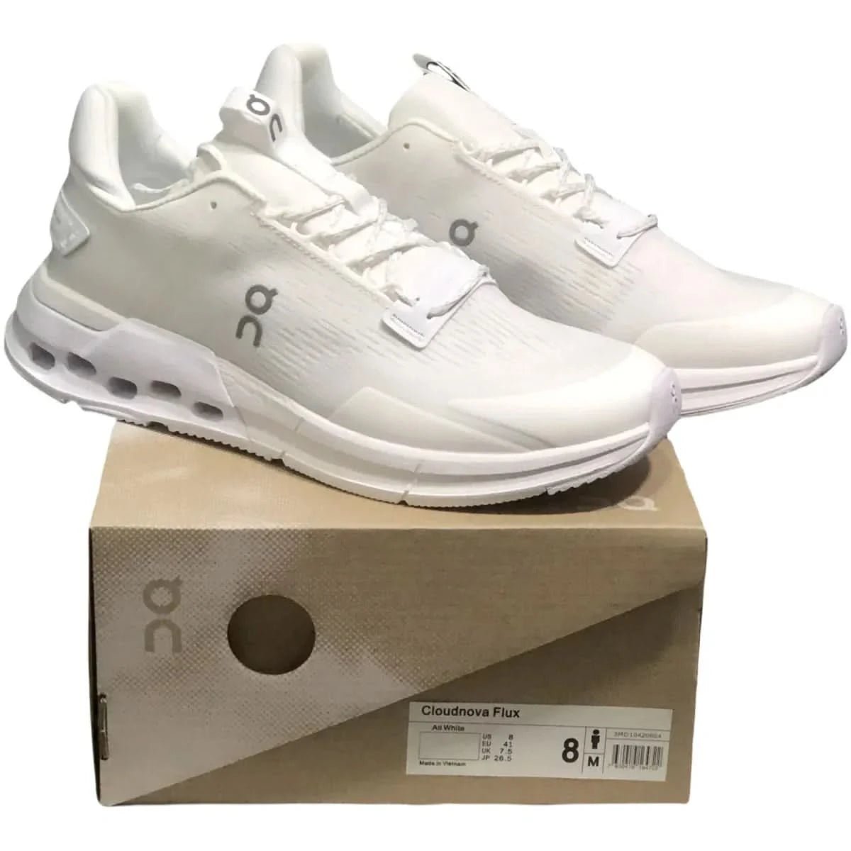 On Cloudnova Flux Women's White - Onsrunners