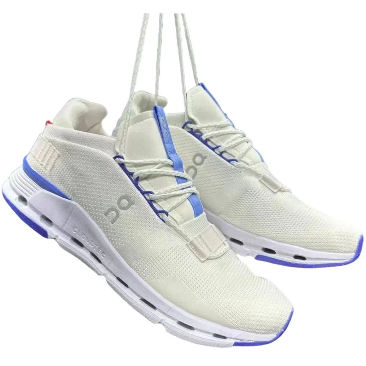 On Cloudnova Women's White/Blue - Onsrunners