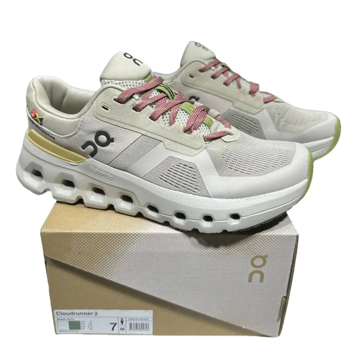 On Cloudrunner 2 Waterproof Men's Gauze/Green - Onsrunners