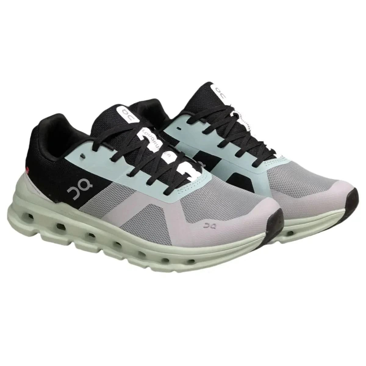 On Cloudrunner Women's Gray/Green - Onsrunners
