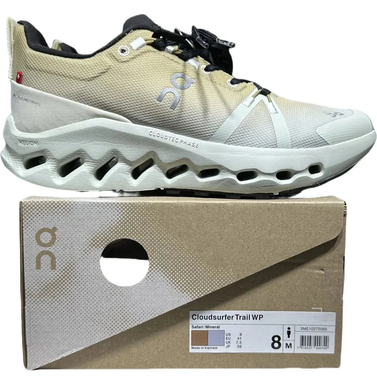 On Cloudsurfer Trail Men's Yellow/White - Onsrunners