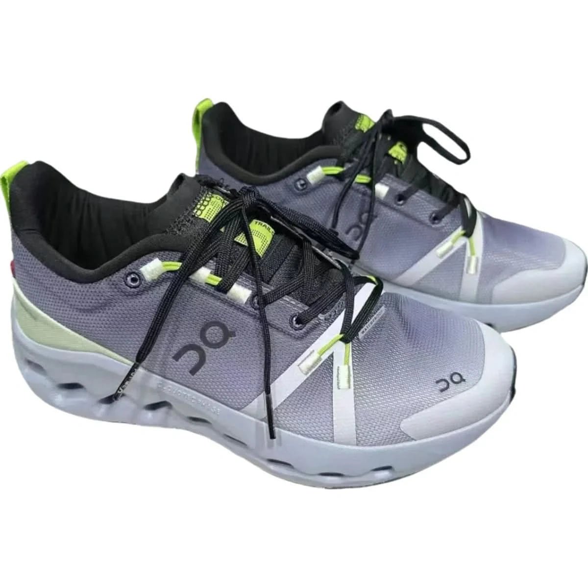 On Cloudsurfer Trail Waterproof Women's Black/Heather - Onsrunners