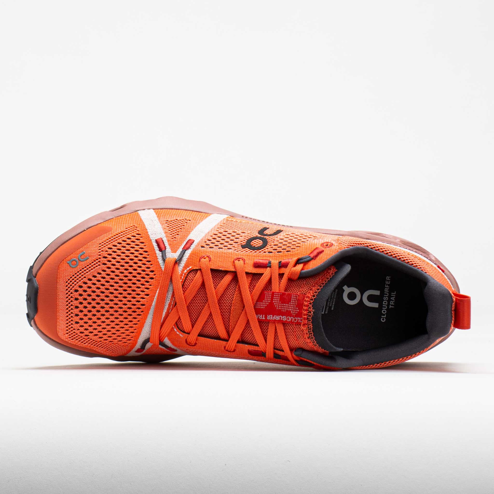 On Cloudsurfer Trail Women's Flame/Dustrose - Onsrunners
