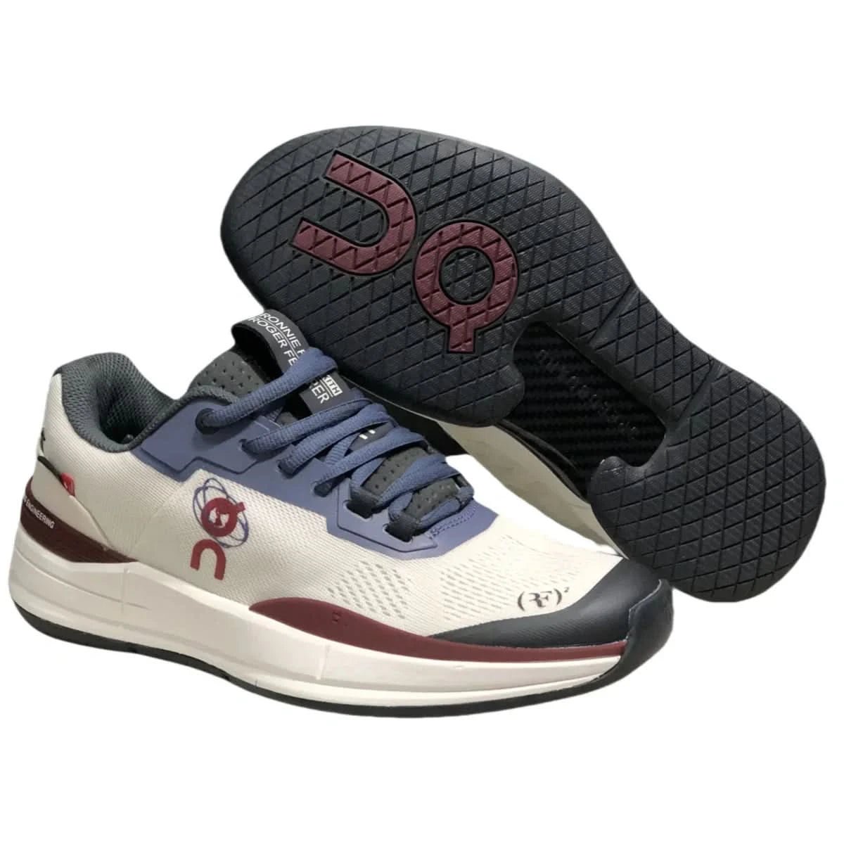 On The Roger Pro Men's Beige/Blue - Onsrunners