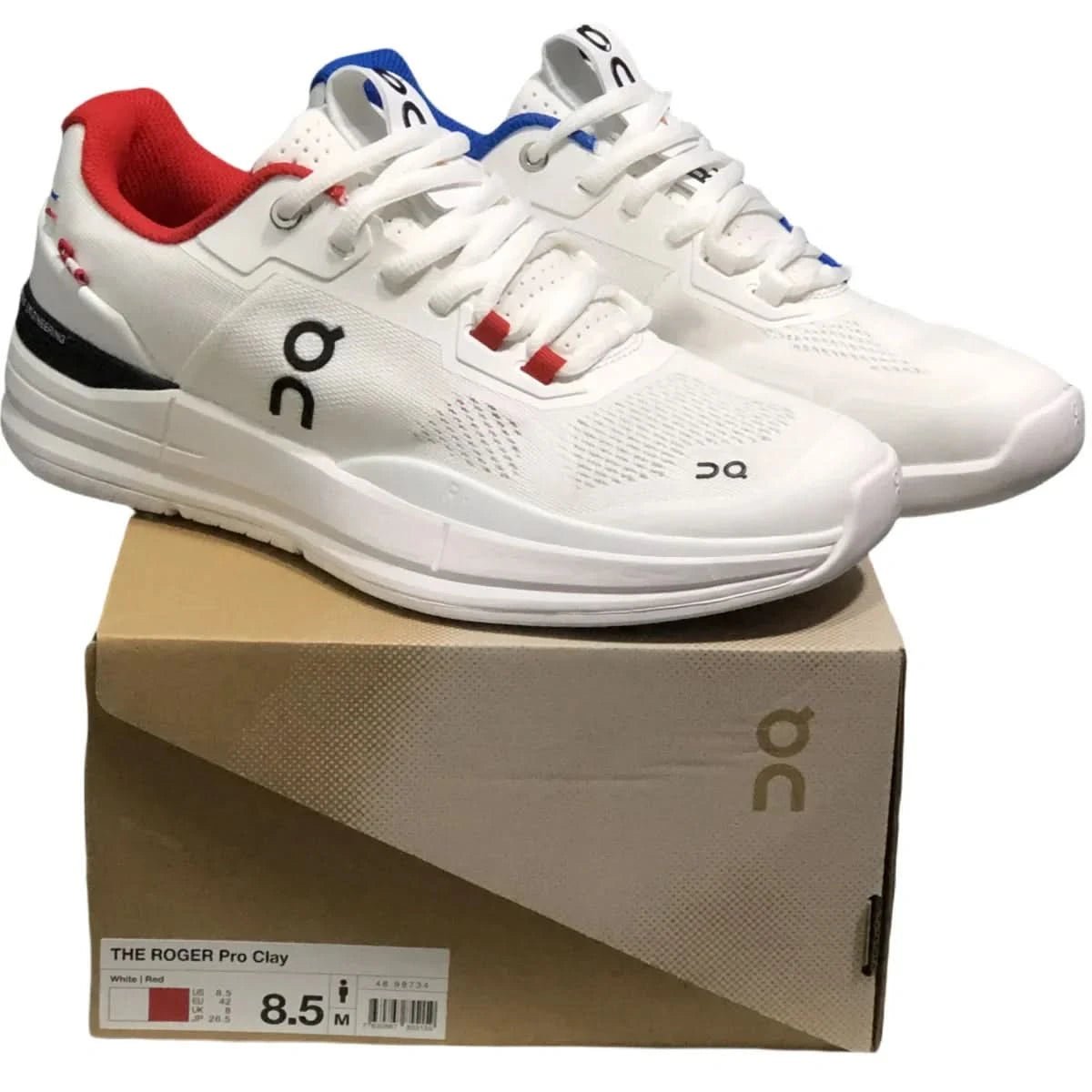 On The Roger Pro Men's Red/Blue - Onsrunners