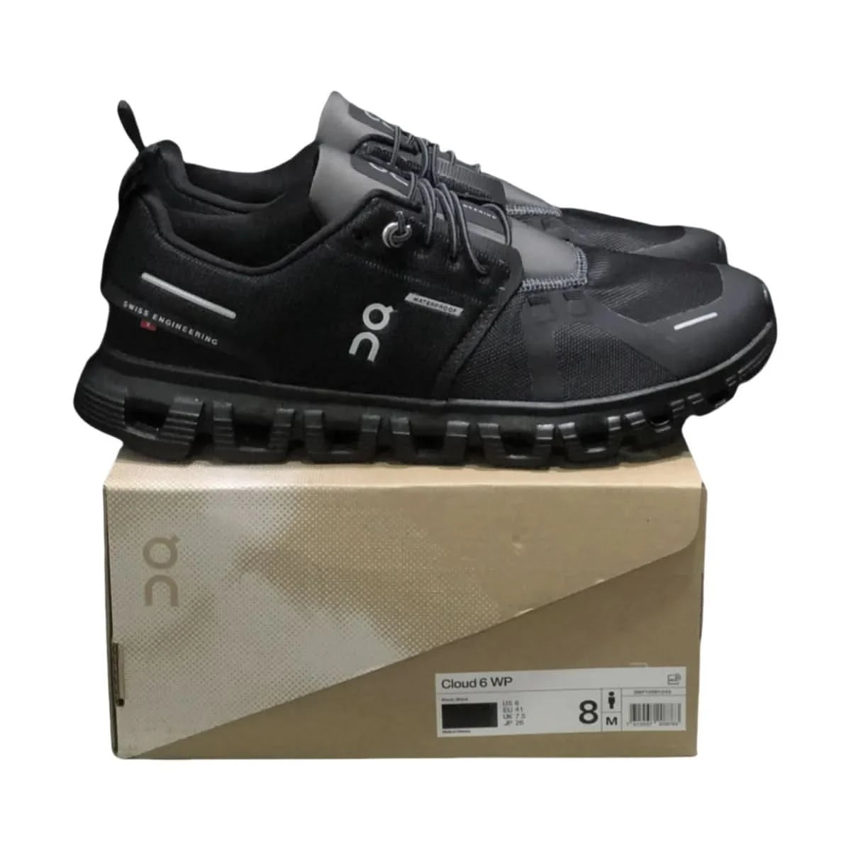 On Cloud 6 Men's  Black/Lunar