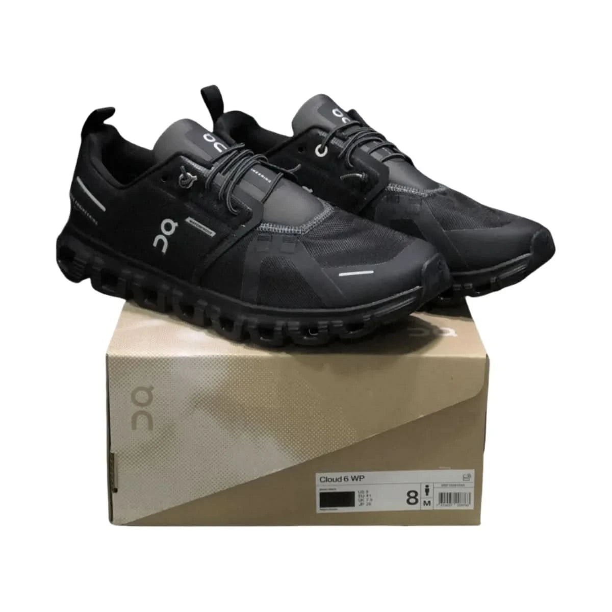 On Cloud 6 Men's  Black/Lunar