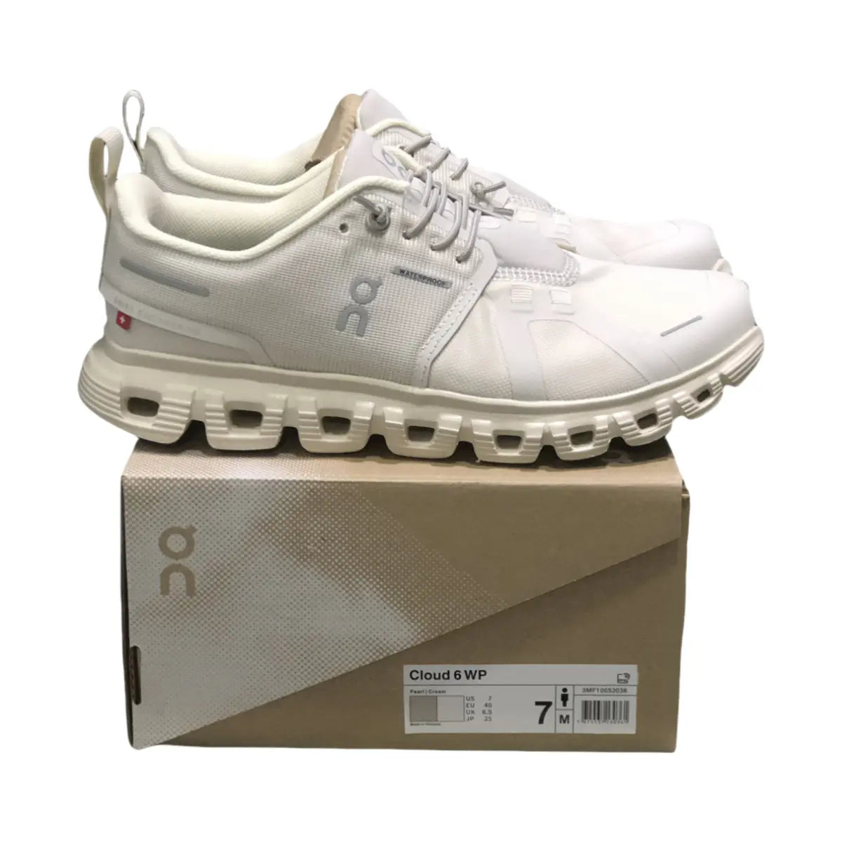 On Cloud 6 Men's  Pearl/Cream