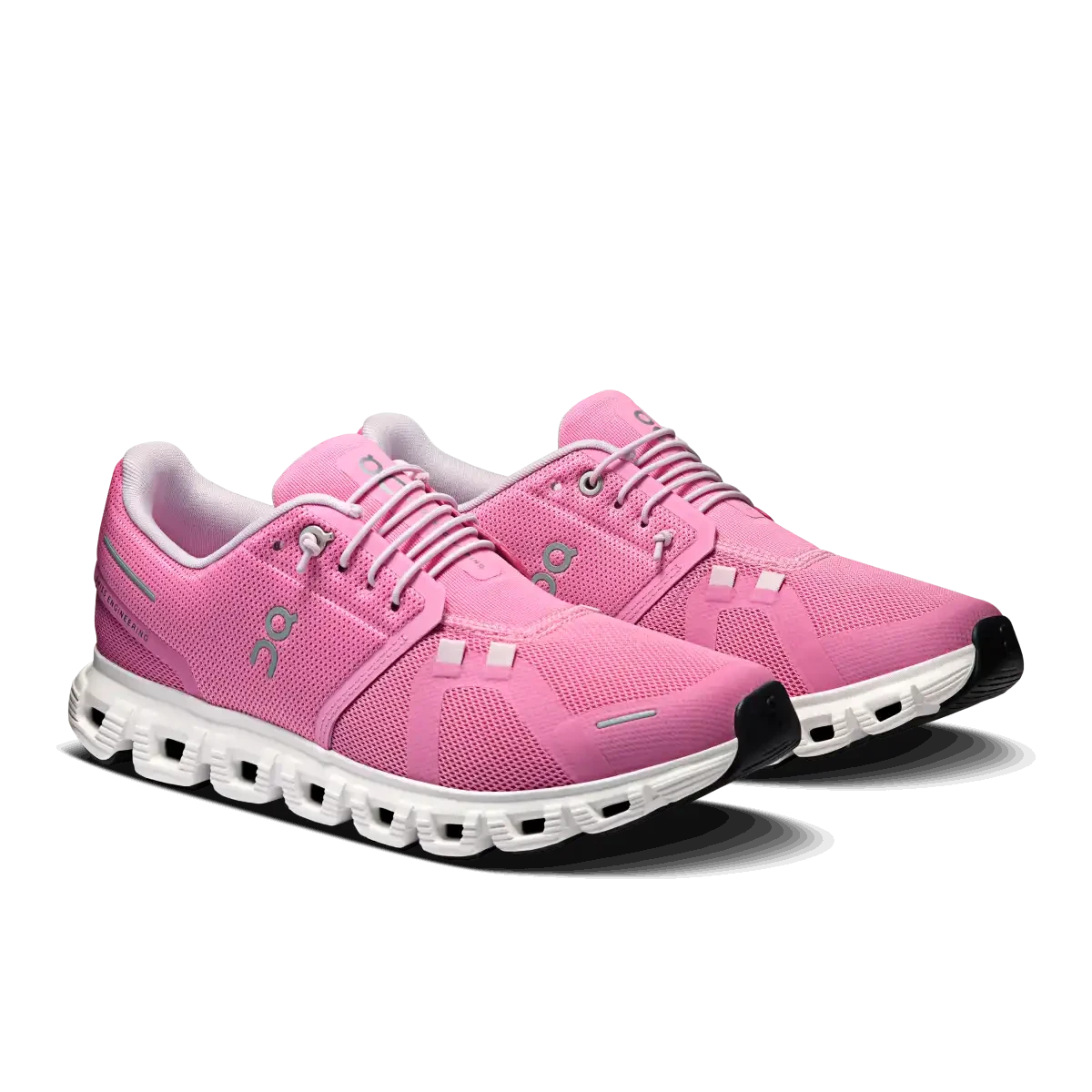 On Cloud 6 men's Hot Pink/White