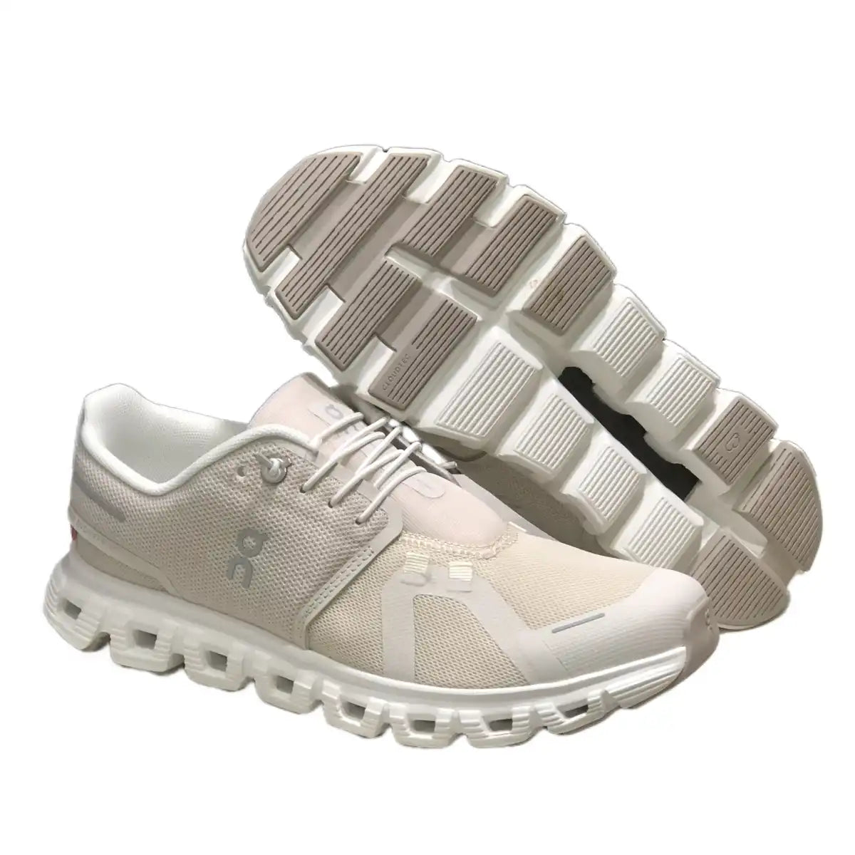 On Cloud 6 Men's  Pearl/Sandstone