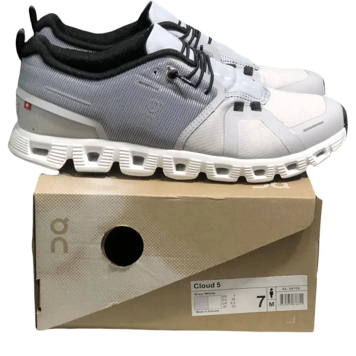 On Cloud 5 Men's Gray/White - Onsrunners