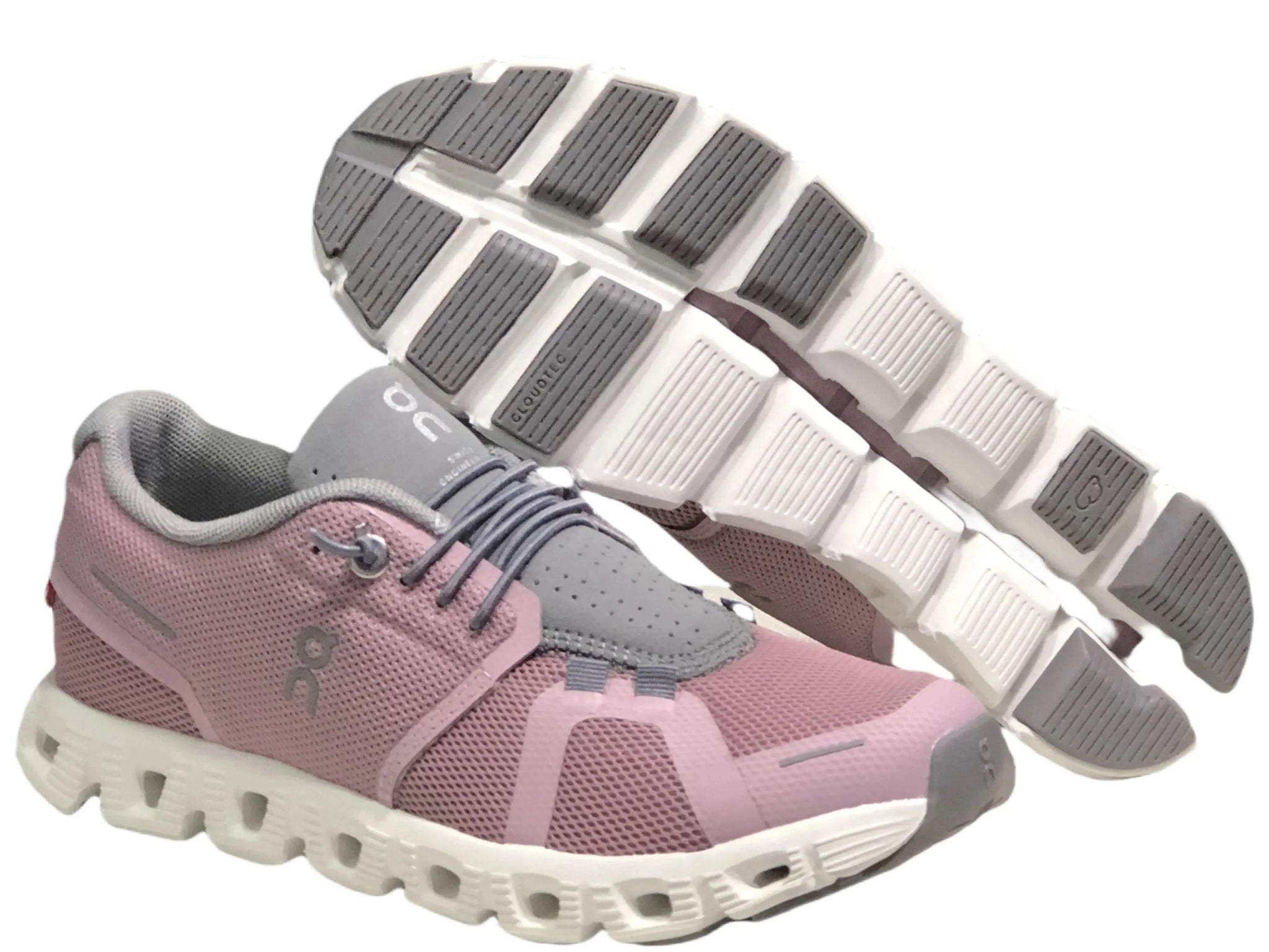 On Cloud 5 Men's Lily powder/fog white - Onsrunners