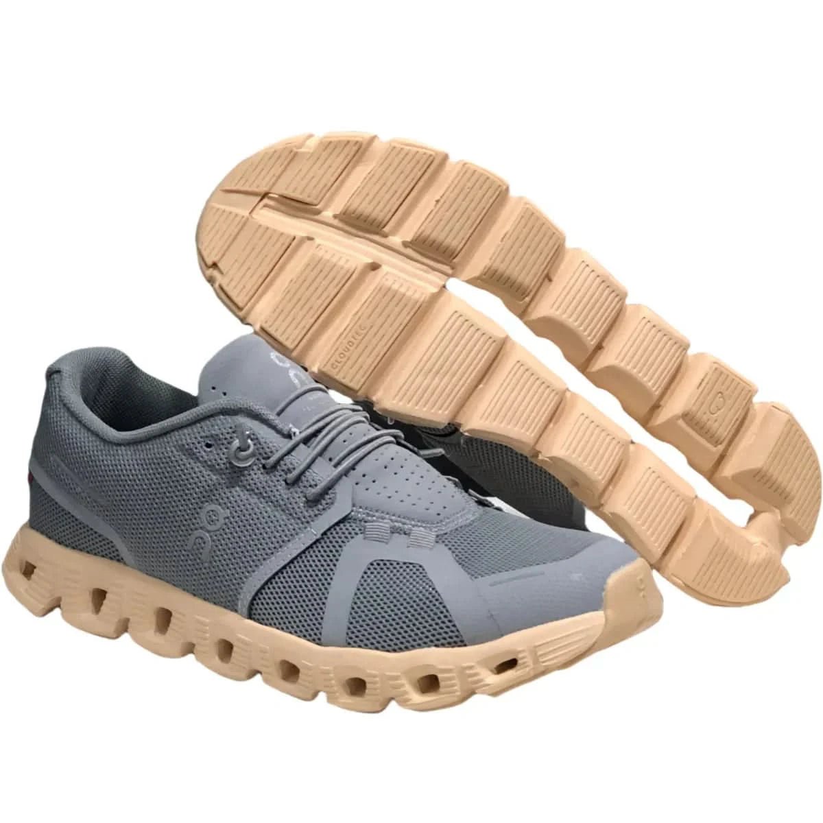 On Cloud 5 Men's Zinc Ash Shell Pcwder - Onsrunners